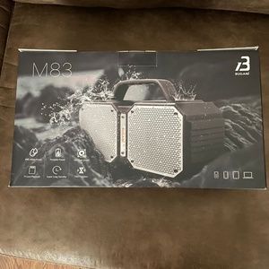 BUGANI M83 30W Portable Waterproof Bluetooth Speakers - Black